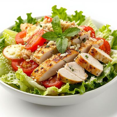 Салат Цезарь с курицей в ПАПА БУРГЕР по цене 415 ₽