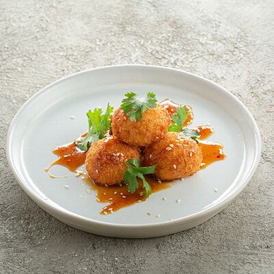 Аранчини из креветок с азиатским соусом в Склад 22 по цене 590