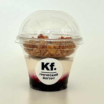 Греческий йогурт с гранолой и смородиной в Kofefornia по цене 468 ₽