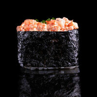 Острые суши с креветкой и луком сибулет в Евразия-Экспресс