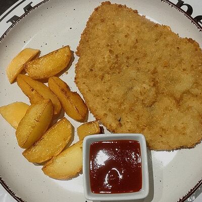 Шницель из свинины в Mr. Чебурек по цене 430 ₽