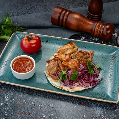 Шашлык из курицы в КРЫША по цене 820 ₽