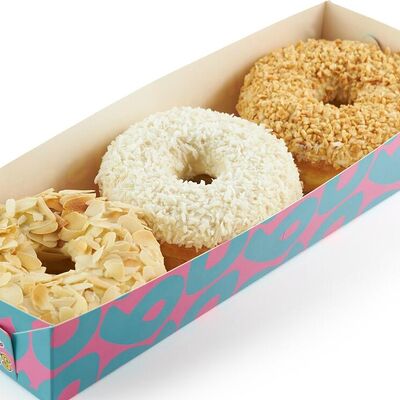 Набор из 3 пончиков Собери сам в Roni's Donuts по цене 735 ₽