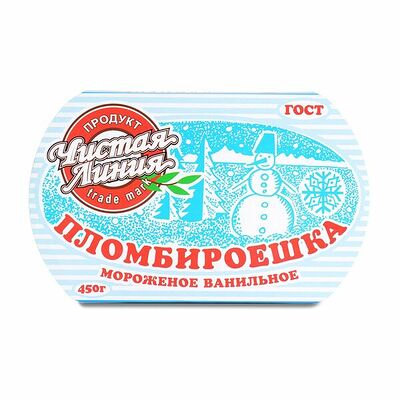 Мороженое-пломбир Чистая Линия Пломбироешка ванильное Бзмж в Азбука Вкуса Экспресс Меню по цене 499 ₽