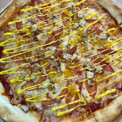 Пицца Сырный цыпленок в Чайханакебаб по цене 1050 ₽