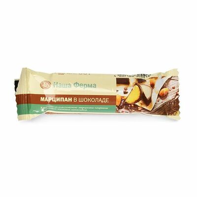 Марципан в шоколаде Наша Ферма Латвия в Азбука Вкуса Экспресс Меню по цене 98 ₽