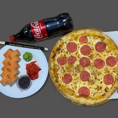 Комбо для двоих в Pizza sushi SHAH по цене 6899 ₸