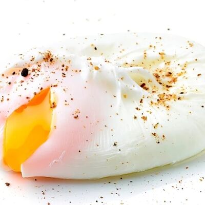 Яйцо пашот в Кофе и Вафли по цене 60 ₽