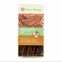 Хлебцы льняные бородинские Наша Ферма Калужская область в Азбука Вкуса Экспресс Меню