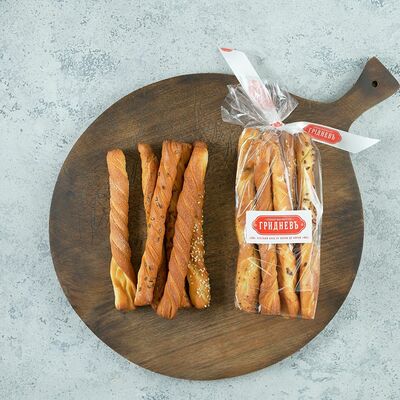 Гриссини 100 г в Гридневъ-Хлебъ по цене 135 ₽