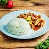 Паровой рис с курицей в кисло-сладком соусе в Kongfu по цене 467