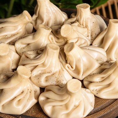 Хинкали Дюжина свинина-говядина в Вах!Хинкали по цене 1100 ₽