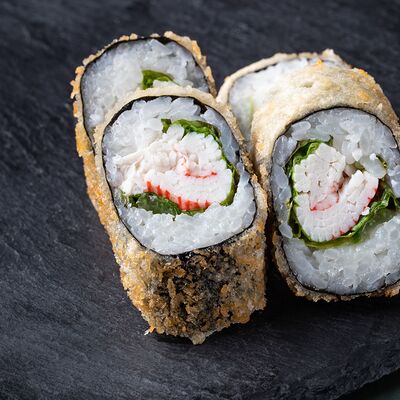 Кани темпура маки в Акрополь по цене 390 ₽