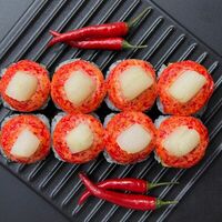 Запеченный ролл с гребешком в Моремания Food
