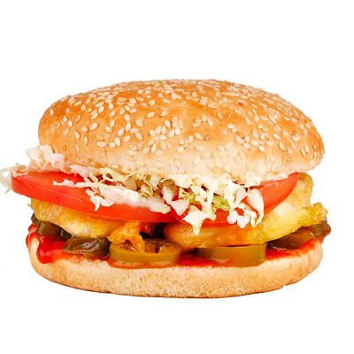 Острый бургер огайо new в Сушифуд по цене 549 ₽