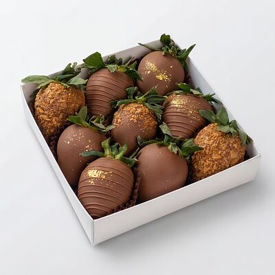 Клубника в шоколаде Золотая симфония S в Клубника в шоколаде VeryBerryLab по цене 3990 ₽