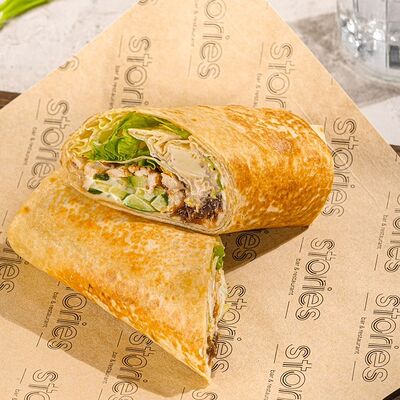 Шаурма с курицейв Stories по цене 559 ₽