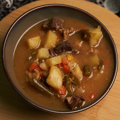 Суп Лагман в Кафе халяль по цене 270 ₽