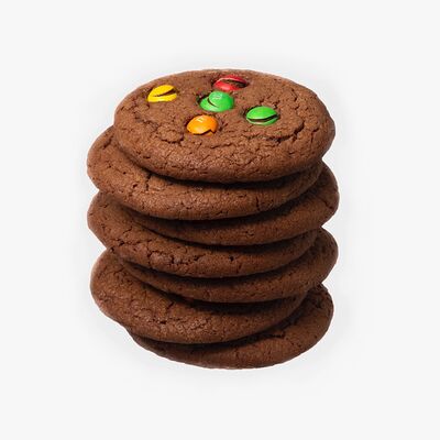 Шоколадный кукис с M&Ms в Brave goodies по цене 117 ₽