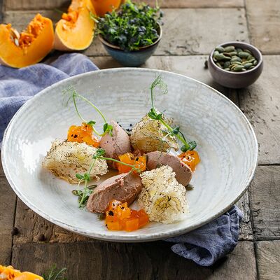 Паштет из куриной печени с утиной грудкой в Пряности & Радости на Васильевском по цене 490