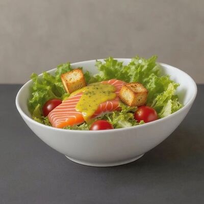 Цезарь с малосольной сёмгойв СВОЯ КУХНЯ по цене 768 ₽