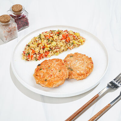 Крабовые котлеты с киноа в Магбургер & Братья Караваевы по цене 355