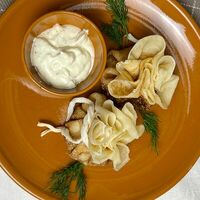 Блины с курицей и грибами в у МАМАN