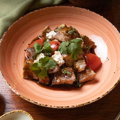 Хрустящие баклажаны с томатами в Пхали по цене 670 ₽