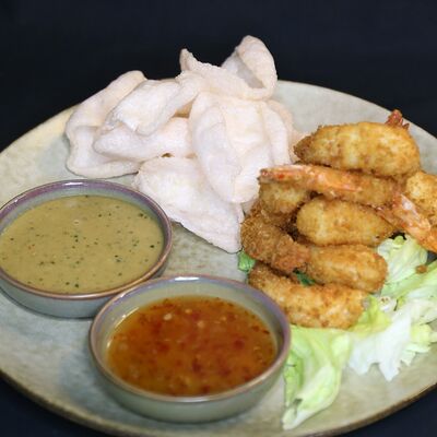 Хрустящие тигровые креветки в CRGO по цене 660 ₽