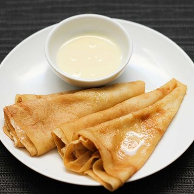 Блины со сгущенкой 2 шт в Бакинский Chef по цене 260 ₽