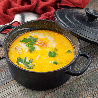 Уха по-фински в Трапезная по цене 610 ₽