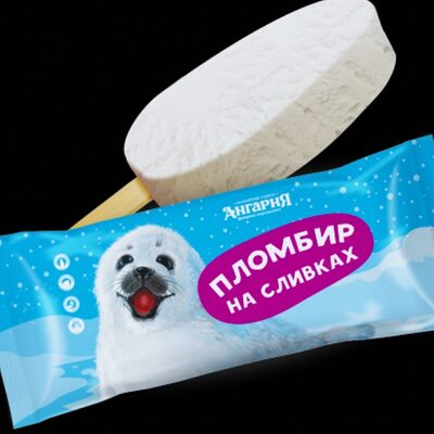 Пломбир на сливках в Планета мороженого по цене 115 ₽