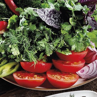 Овощная грядка в Урюк по цене 1250 ₽