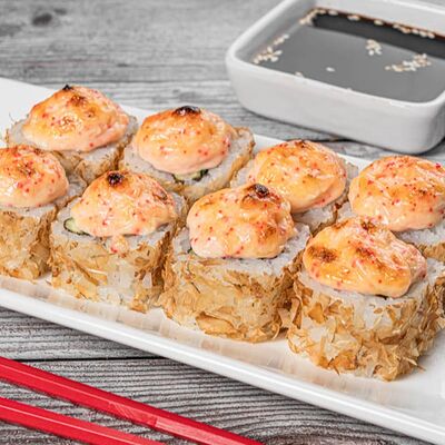 Икорный краб в стружке тунца в Yunga Tim Fish & Grill по цене 985 ₽