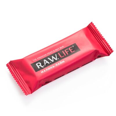 Батончик Raw Life Малина-лайм в Даблби по цене 180 ₽