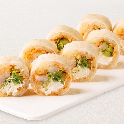 Спринг-ролл с креветкой в Суши Wok по цене 539 ₽