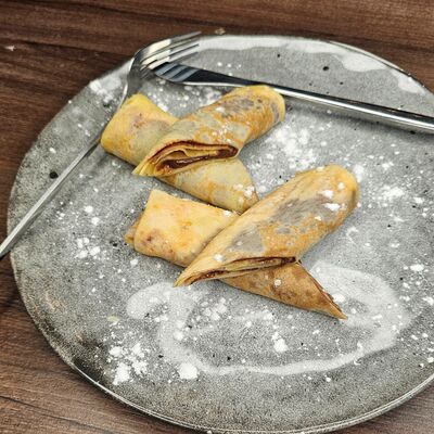 Блины с Нутеллой в I Want Coffee & Food по цене 380 ₽