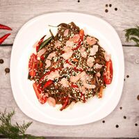 Удон с креветками в Рисинка