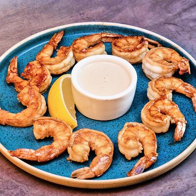 Жареные тигровые креветки в Heroes по цене 1100 ₽