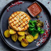 Бифштекс куриный с картофелем бэби в Edateca Едатека