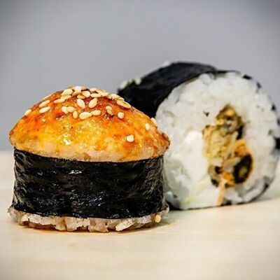 Запеченные мидии спайси Сушими в Сушими по цене 650 ₽