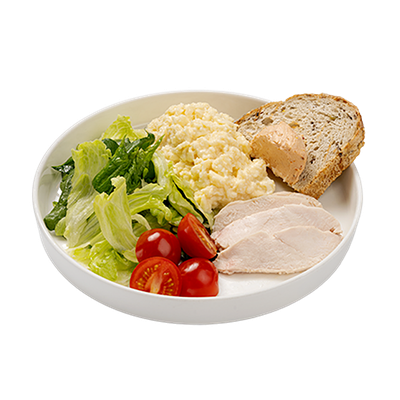 Сытный завтрак с курицей в Академия Кофе по цене 580 ₽