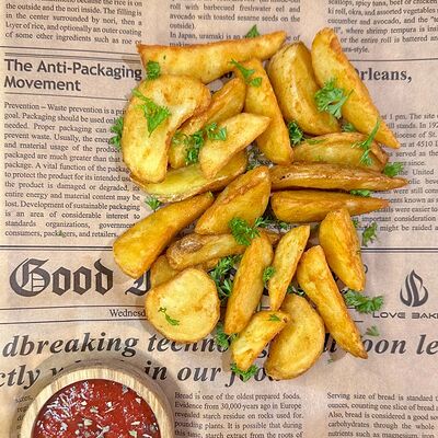 Картофель по-деревенскив Boss pizzarolls по цене 280 ₽