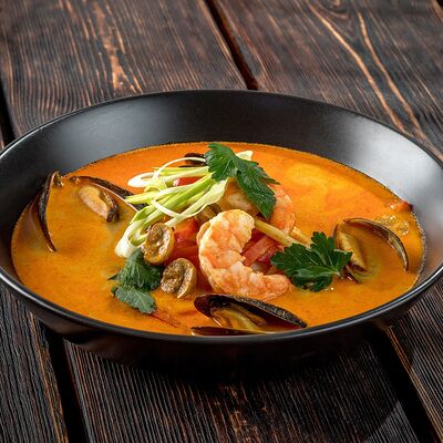 Суп Том ям в Суши Гурмэ по цене 520 ₽