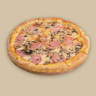 Пицца с ветчиной и грибами в Любим сытно по цене 670 ₽