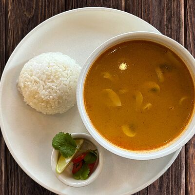 Том ям с морепродуктами в Кролик и Волк по цене 670 ₽