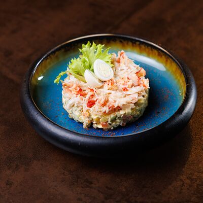 Оливье с камчатским крабомв Doge по цене 790 ₽