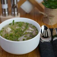 Куриный суп в Smart Cafe
