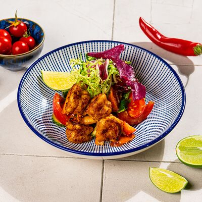 Салат с креветками тандури в Маймун по цене 950