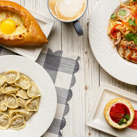 Логотип Сметана на Б. Садовой